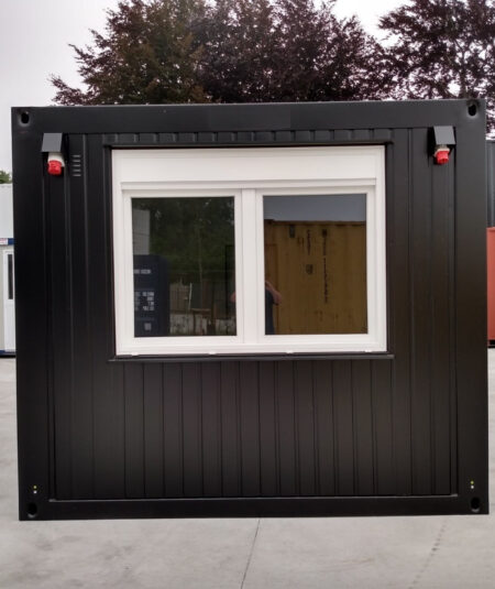 Container De Bureau Noir 6 X 3 M